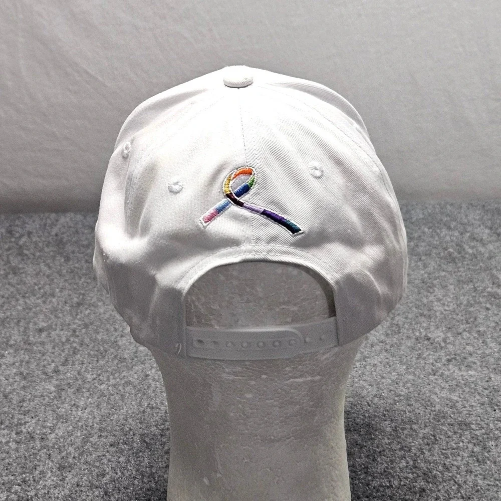 Minnesota Twins Hat Pride White Rainbow Awareness Ribbon MLB Baseball Fanwear